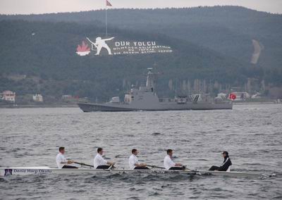  Çanakkale Boğazı’nda Resmi Geçit Töreni 