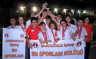  İçdaş Su Sporları Kulübü Madalyaları Topladı 