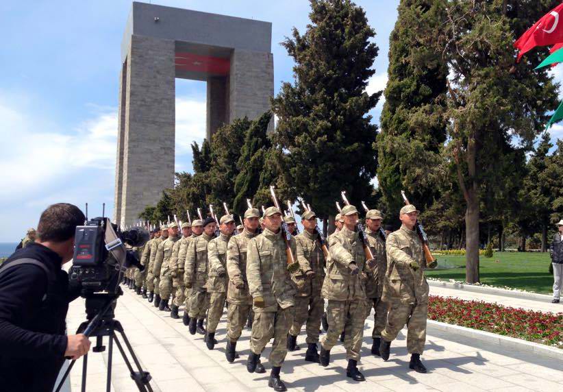  Şehitler Abidesinde 100. Yıl Tören Provası Yapıldı 