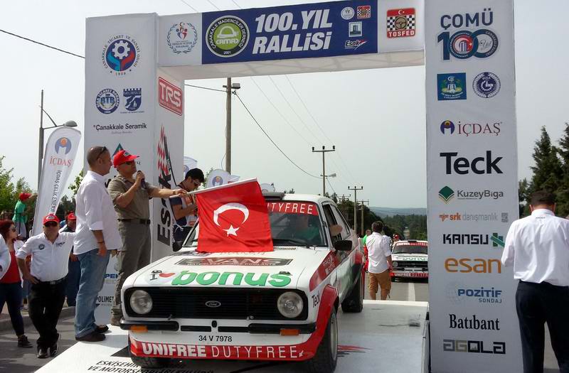  100. Yıl Çanakkale Rallisi Başladı 