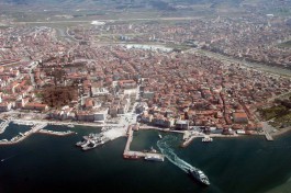 Çanakkale Sahil Kesiminin Havadan Görünümü