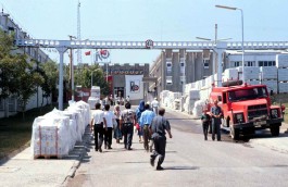 Çanakkale'nin Çan İlçesinde Hizmet Veren Çanakkale Seramik Fabrikalarından Bir Görünüm