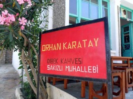 Gökçeada Zeytinliköy'de Orhan Karatay'ın Ünlü Dibek Kahvesi