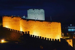 Kilitbahir Kalesi'nin Gece Görüntüsü