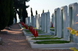 Çanakkale Şehitler Abidesi Önündeki Temsili Mezarlar