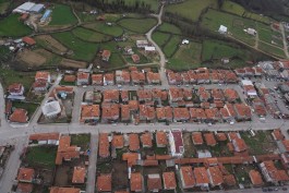 Çanakkale'nin Yenice İlçesinin Havadan Görünümü (Fotoğraf: Arslan Hamza Algül)