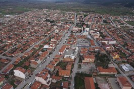 Çanakkale'nin Yenice İlçesinin Havadan Görünümü (Fotoğraf: Arslan Hamza Algül)