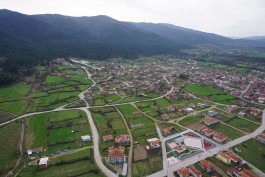 Çanakkale'nin Yenice İlçesinin Havadan Görünümü (Fotoğraf: Arslan Hamza Algül)