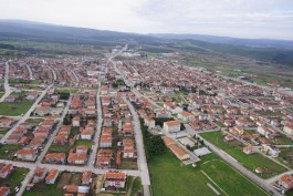 Çanakkale'nin Yenice İlçesinin Havadan Görünümü (Fotoğraf: Arslan Hamza Algül)