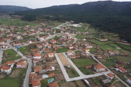 Çanakkale'nin Yenice İlçesinin Havadan Görünümü (Fotoğraf: Arslan Hamza Algül)