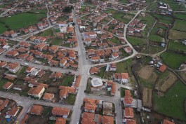 Çanakkale'nin Yenice İlçesinin Havadan Görünümü (Fotoğraf: Arslan Hamza Algül)