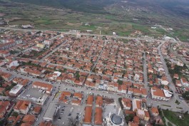 Çanakkale'nin Yenice İlçesinin Havadan Görünümü (Fotoğraf: Arslan Hamza Algül)