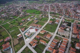 Çanakkale'nin Yenice İlçesinin Havadan Görünümü (Fotoğraf: Arslan Hamza Algül)