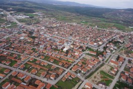 Çanakkale'nin Yenice İlçesinin Havadan Görünümü (Fotoğraf: Arslan Hamza Algül)