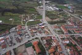 Çanakkale'nin Yenice İlçesinin Havadan Görünümü (Fotoğraf: Arslan Hamza Algül)