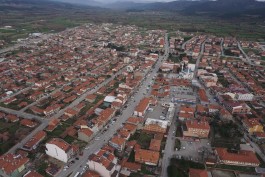 Çanakkale'nin Yenice İlçesinin Havadan Görünümü (Fotoğraf: Arslan Hamza Algül)