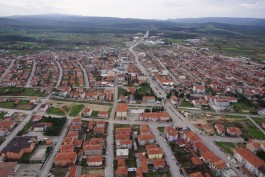 Çanakkale'nin Yenice İlçesinin Havadan Görünümü (Fotoğraf: Arslan Hamza Algül)