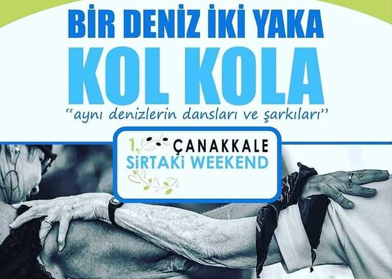  “Bir Deniz İki Yaka Kol Kola” Etkinliğinde Sirtaki Rüzgarı Esecek 