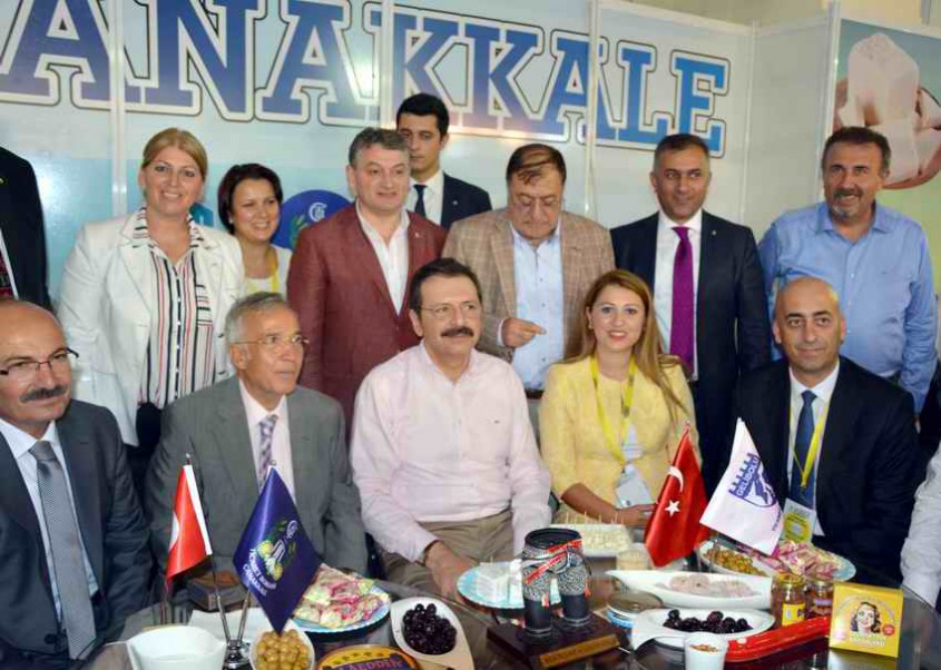  Çanakkale “Antalya Yörex Yöresel Ürünler Fuarı”da Tanıtıldı 