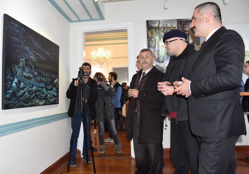  “Çanakkale İçinde” Resim Sergisi Açıldı 