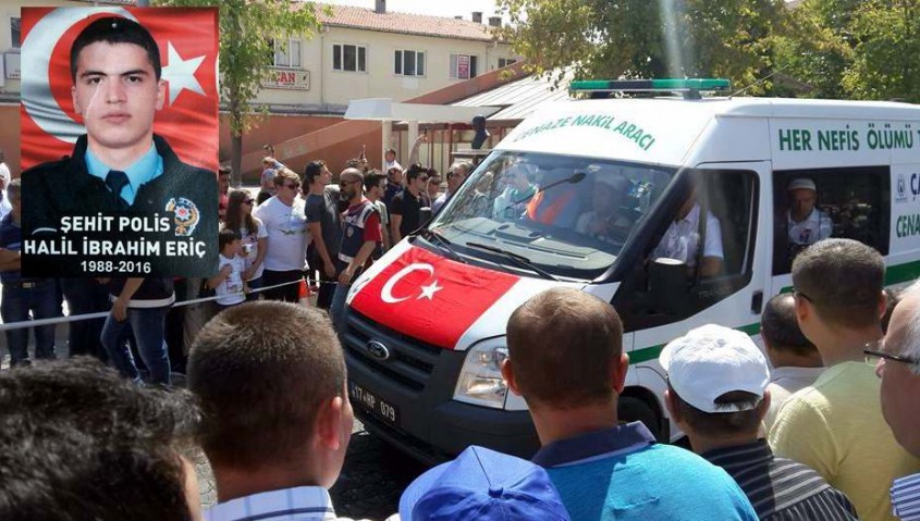  Çanakkale Şehidini Sonsuzluğa Uğurladı 