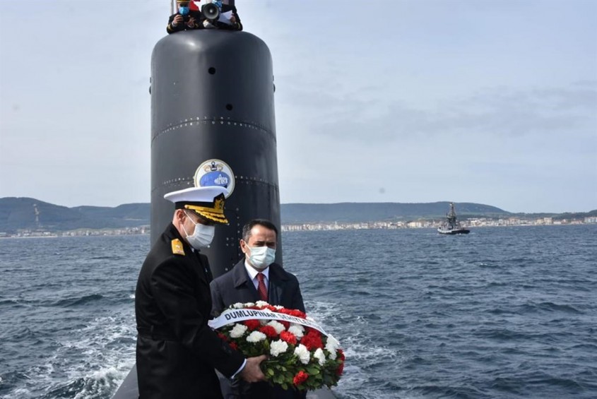  Dumlupınar Denizaltısındaki Şehitlerimizi Törenle Andık 