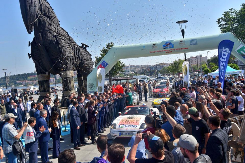  Çanakkale’de Ralli Heyecanı Başladı 