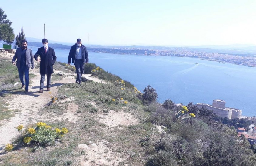  Kilitbahir’deki “Seyir Terası” Çalışmaları Devam Ediyor 