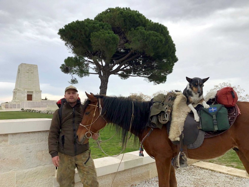  Moğolistan’dan At İle 3 Yılda Çanakkale’ye Geldiler 