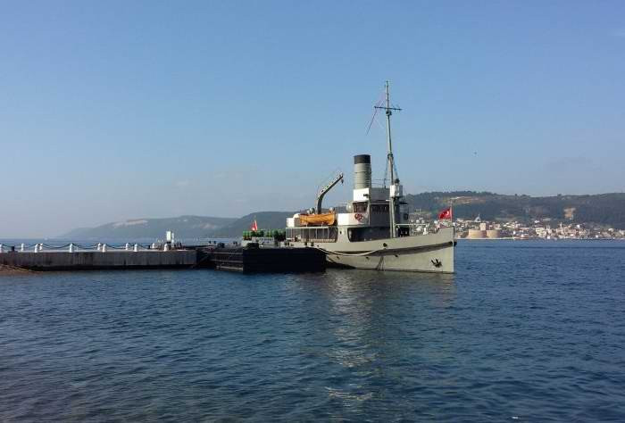  “Nusret” 104 Yıl Sonra Çanakkale Boğazı’nda Yine Aynı Rotasında 