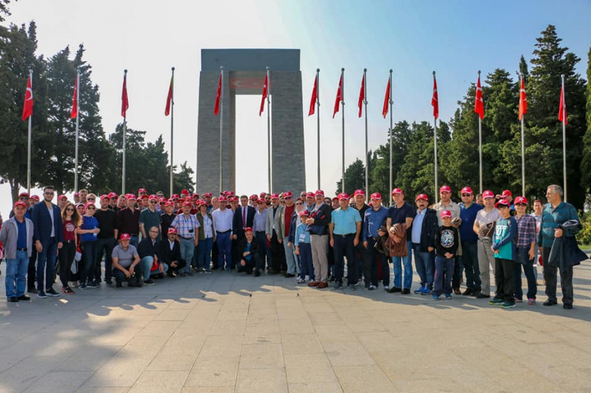  Üniversite Rektörleri Gelibolu Yarımadası’nı Gezdi 